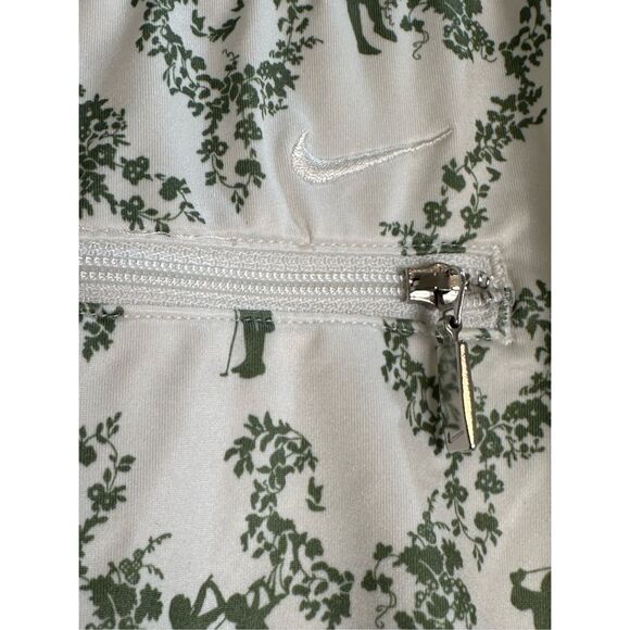 Nike Golf FitDry size S off white/ green golfer print skort - Picture 8 of 13